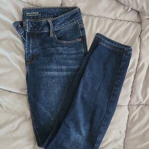 Old Navy Dark Indigo Skinny Jeans, Size 6